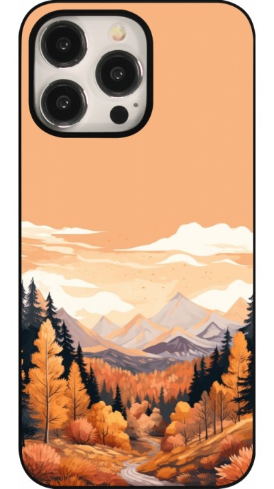 Coque iPhone 15 Pro Max - Autumn 25 Mountains