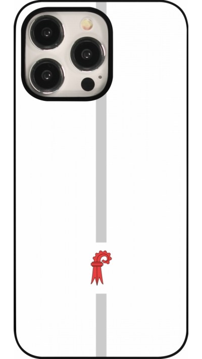 iPhone 15 Pro Max Case Hülle - Kanton BL weiss