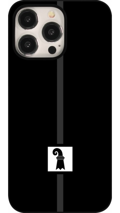iPhone 15 Pro Max Case Hülle - Kanton BS schwarz