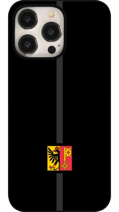 iPhone 15 Pro Max Case Hülle - Kanton GE schwarz