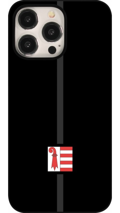 iPhone 15 Pro Max Case Hülle - Kanton JU schwarz