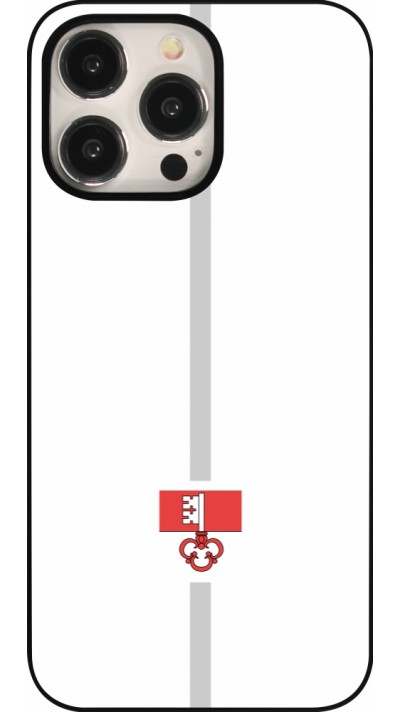 iPhone 15 Pro Max Case Hülle - Kanton OW weiss