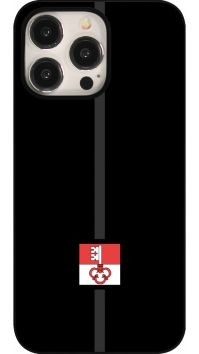 iPhone 15 Pro Max Case Hülle - Kanton OW schwarz