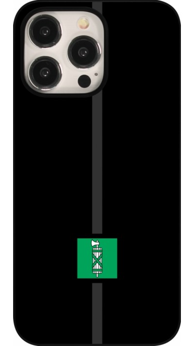 iPhone 15 Pro Max Case Hülle - Kanton SG schwarz