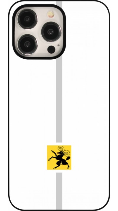 iPhone 15 Pro Max Case Hülle - Kanton SH weiss