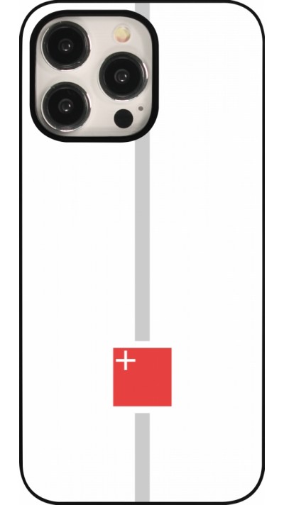 iPhone 15 Pro Max Case Hülle - Kanton SZ weiss