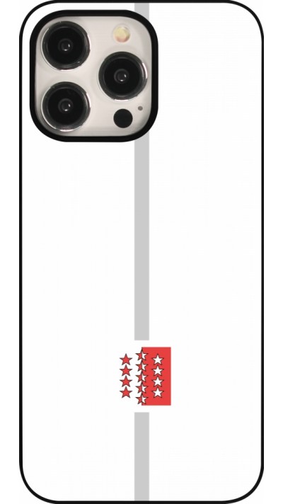 iPhone 15 Pro Max Case Hülle - Kanton VS weiss