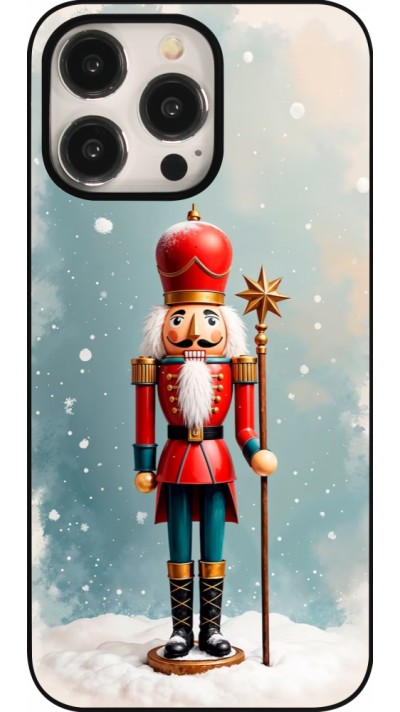 Coque iPhone 15 Pro Max - Christmas 25 Nutcracker Snow