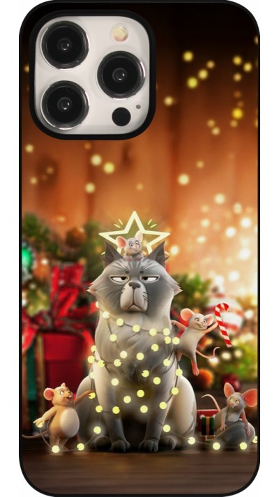 Coque iPhone 15 Pro Max - Christmas 25 Xmas Cat