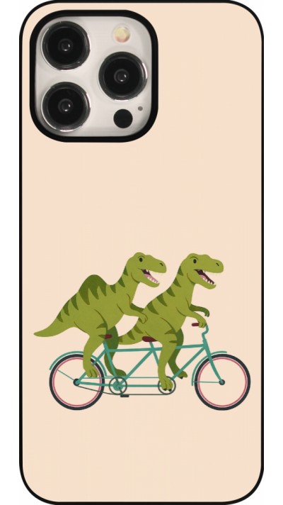 Coque iPhone 15 Pro Max - Dinosaurs on bikes 2026