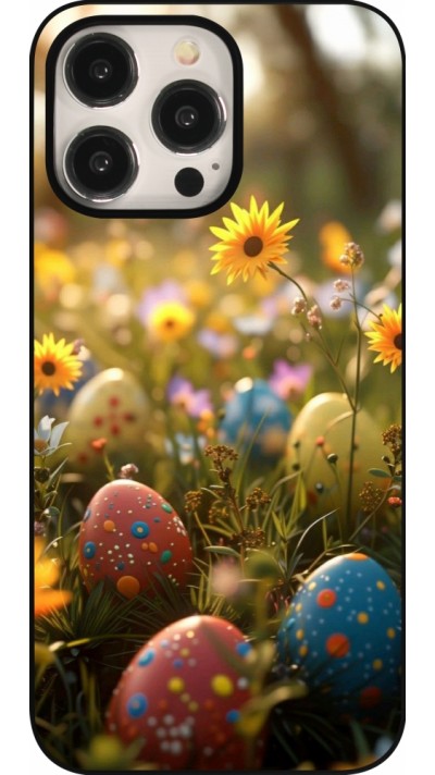 Coque iPhone 15 Pro Max - Easter 2026 Decorated eggs