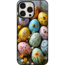 Coque iPhone 15 Pro Max - Easter 2026 Eggs with bees