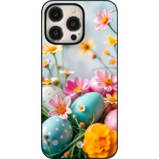 Coque iPhone 15 Pro Max - Easter 2026 Eggs with flowers
