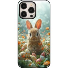 Coque iPhone 15 Pro Max - Easter 2026 Rabbit in the garden