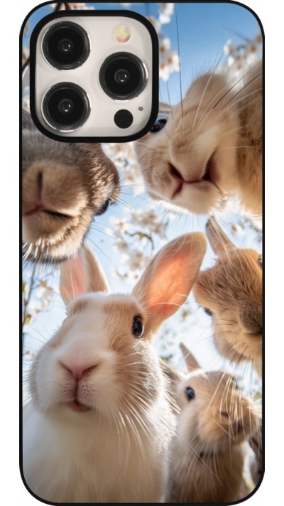 Coque iPhone 15 Pro Max - Easter 2026 Rabbits