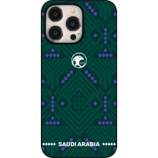 Coque iPhone 15 Pro Max - Maillot de football Arabie saoudite 2026 personnalisable