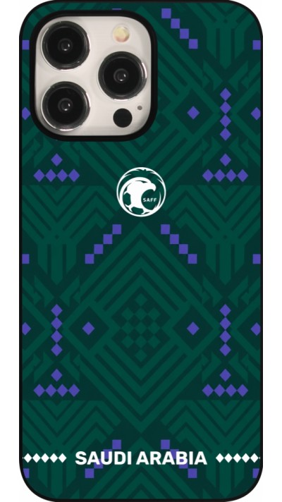 Coque iPhone 15 Pro Max - Maillot de football Arabie saoudite 2026 personnalisable
