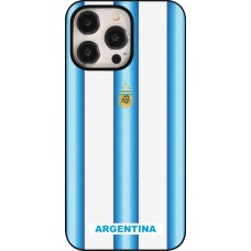 Coque iPhone 15 Pro Max - Maillot de football Argentine 2026 personnalisable