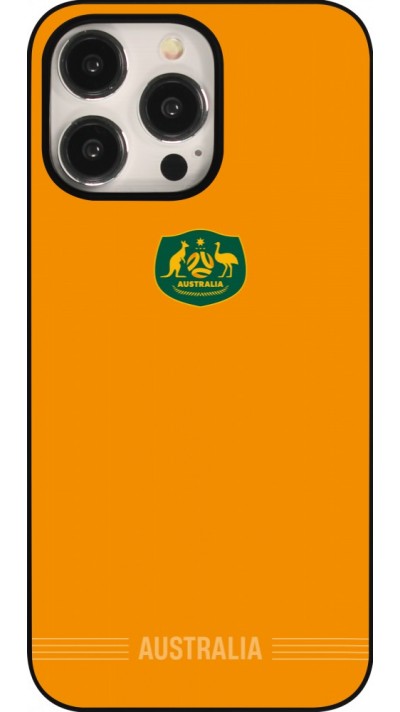 Coque iPhone 15 Pro Max - Maillot de football Australie 2026 personnalisable