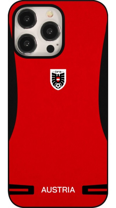 Coque iPhone 15 Pro Max - Maillot de football Autriche 2026 personnalisable