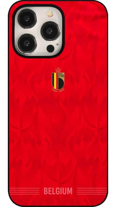 Coque iPhone 15 Pro Max - Maillot de football Belgique 2026 personnalisable