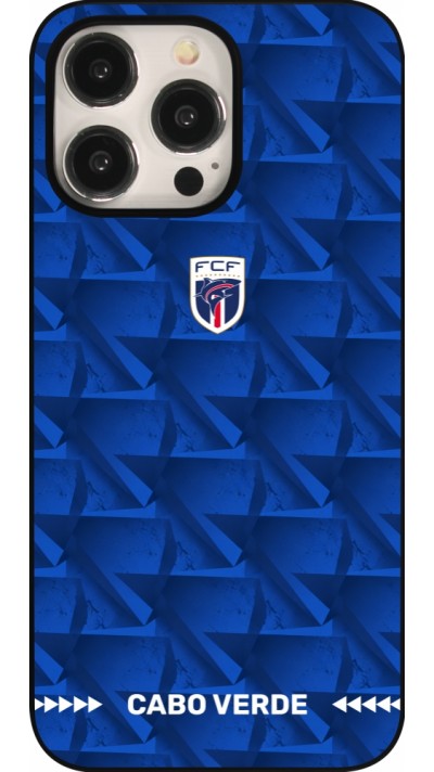 Coque iPhone 15 Pro Max - Maillot de football Cap-Vert 2026 personnalisable