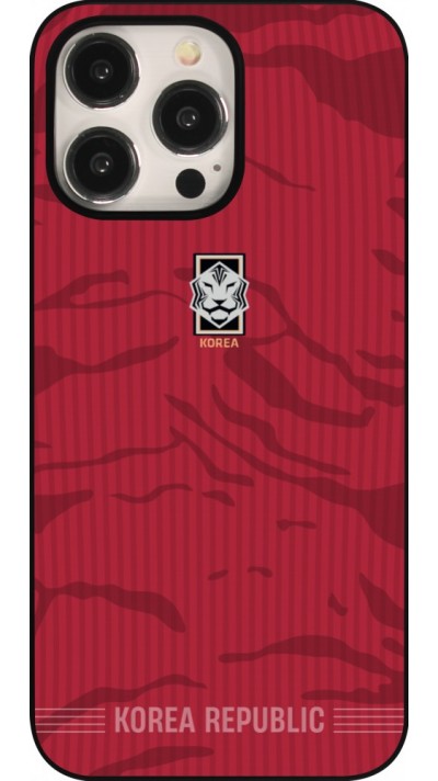 Coque iPhone 15 Pro Max - Maillot de football Corée du Sud 2026 personnalisable