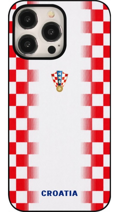 Coque iPhone 15 Pro Max - Maillot de football Croatie 2026 personnalisable