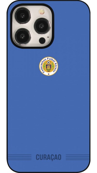 Coque iPhone 15 Pro Max - Maillot de football Curaçao 2026 personnalisable