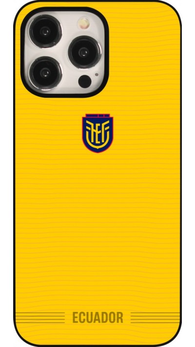 Coque iPhone 15 Pro Max - Maillot de football E?quateur 2026 personnalisable