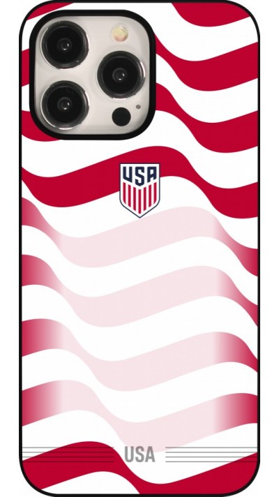 Coque iPhone 15 Pro Max - Maillot de football E?tats Unis 2026 personnalisable