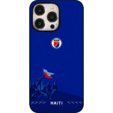 Coque iPhone 15 Pro Max - Maillot de football Haiti 2026 personnalisable