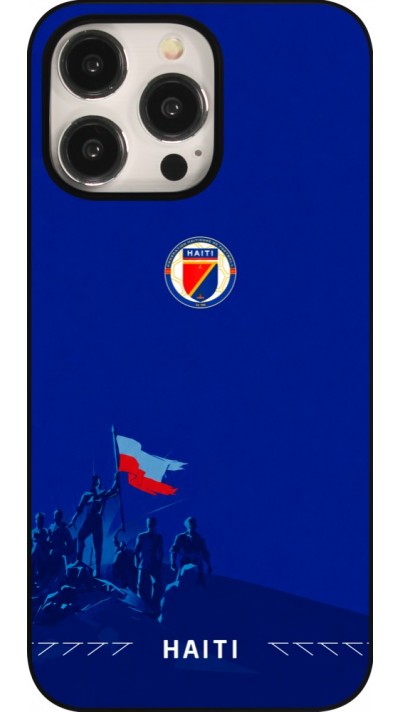 Coque iPhone 15 Pro Max - Maillot de football Haiti 2026 personnalisable