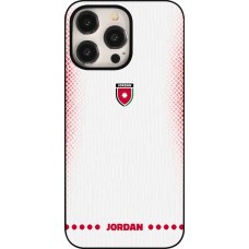 Coque iPhone 15 Pro Max - Maillot de football Jordanie 2026 personnalisable