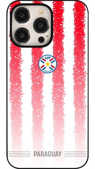 Coque iPhone 15 Pro Max - Maillot de football Paraguay 2026 personnalisable