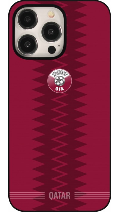Coque iPhone 15 Pro Max - Maillot de football Qatar 2026 personnalisable