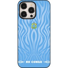 Coque iPhone 15 Pro Max - Maillot de football RD Congo 2026 personnalisable