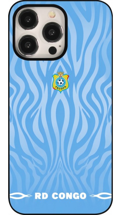 Coque iPhone 15 Pro Max - Maillot de football RD Congo 2026 personnalisable