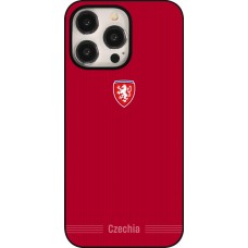 Coque iPhone 15 Pro Max - Maillot de football Répuplique Tchèque 2026 personnalisable
