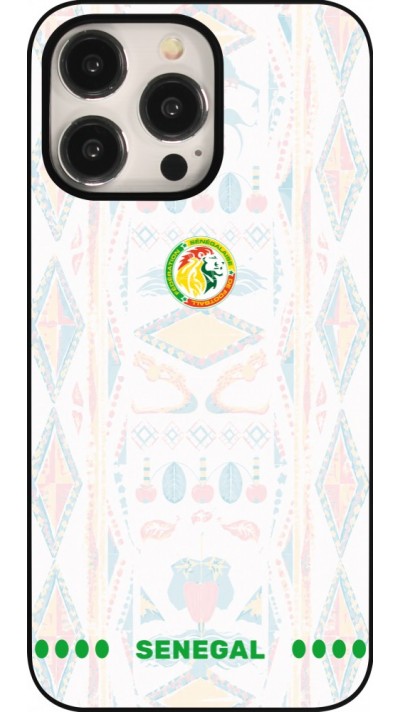 Coque iPhone 15 Pro Max - Maillot de football Sénégal 2026 personnalisable