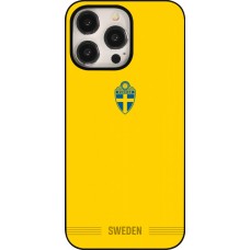 Coque iPhone 15 Pro Max - Maillot de football Suède 2026 personnalisable