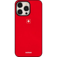 Coque iPhone 15 Pro Max - Maillot de football Suisse 2026 personnalisable