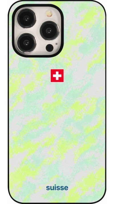 Coque iPhone 15 Pro Max - Maillot de football Suisse Away 2026 personnalisable