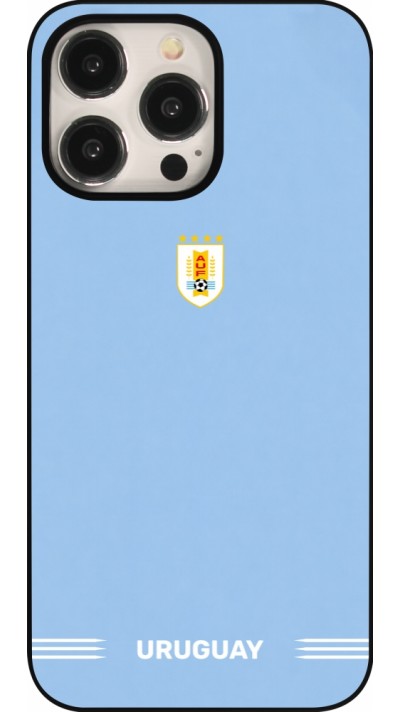 Coque iPhone 15 Pro Max - Maillot de football Uruguay 2026 personnalisable