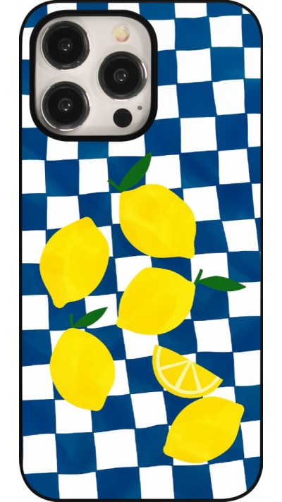 Coque iPhone 15 Pro Max - Illustration lemons 2026