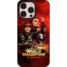 Coque iPhone 15 Pro Max - Max Verstappen Champion 2023