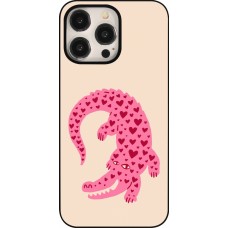 Coque iPhone 15 Pro Max - Pink crocodile 2026