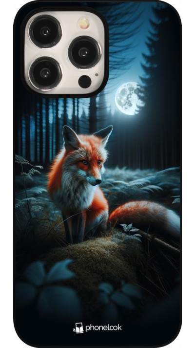 iPhone 15 Pro Max Case Hülle - Fuchs Mond Wald