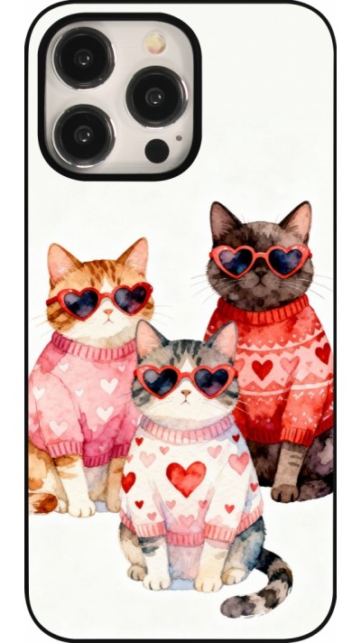 iPhone 15 Pro Max Case Hülle - Saint Valentines Day 26 Cat Love