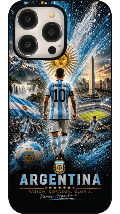 Coque iPhone 15 Pro Max - Football Argentine splash 2026